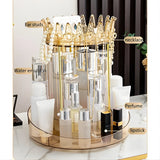 Crown Rotating Makeup & Perfume Organizer Stand