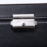 2-in-1 Leatherette Watch & Eyewear Organizer Box