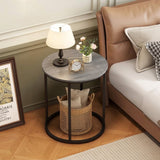 BEDSIDE & SOFA SIDE END TABLE ROUND SHAPED