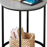 BEDSIDE & SOFA SIDE END TABLE ROUND SHAPED