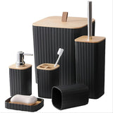 BATHROOM ACCESSORIES SET 6PC