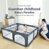 Portable baby playpen with balls 150*180cm,Anti-Slip Play Yard For Toddlers