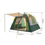 Automatic Pop-Up Camping Tent with Front Sunshade