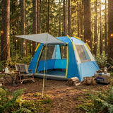 Automatic Pop-Up Camping Tent with Front Sunshade