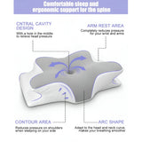 Ergonomic Orthopedic Contour Memory Foam Pillow